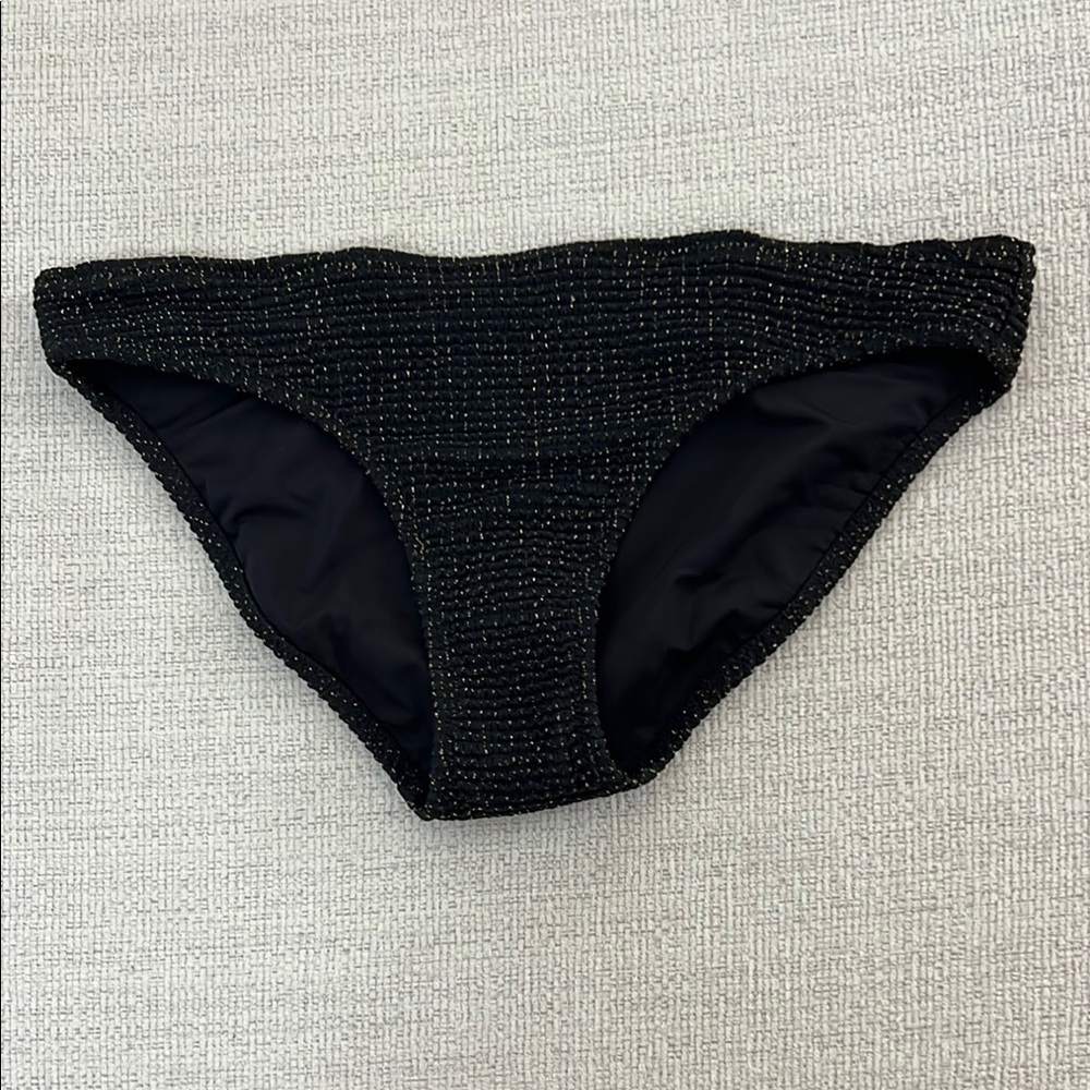 NWT Aerie Black Classic Bikini Bottoms